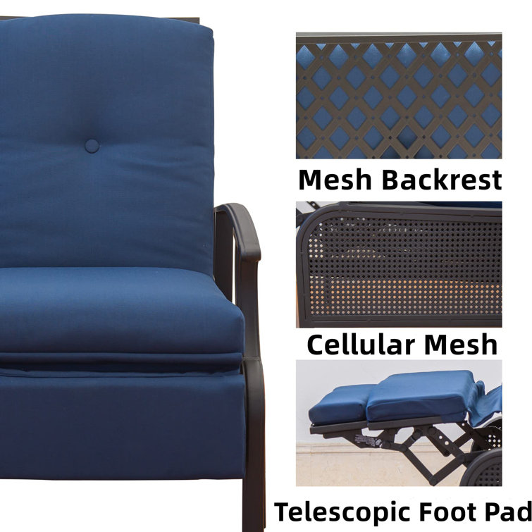 Recliner foot online pads